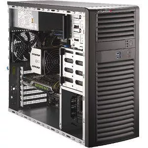 Supermicro SYS-5039A-I Barebone Mid-tower - Intel C422 Chipset - 1x Socket R4 LGA-2066