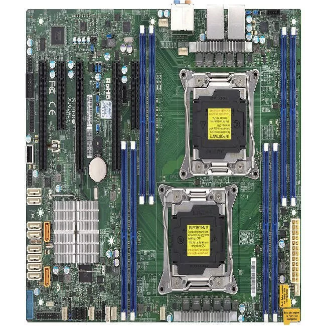 Supermicro MBD-X10DAL-I-B Server Motherboard - 1x Socket LGA 2011-v3 - Intel C612 - 8x DDR4 - RAID - 3x PCIe x16 - ATX