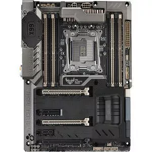ASUS SABERTOOTH X99 Desktop Motherboard - 1x Socket LGA 2011-v3 - Intel X99 - 8x DDR4 - RAID - 3x PCIe x16 - ATX