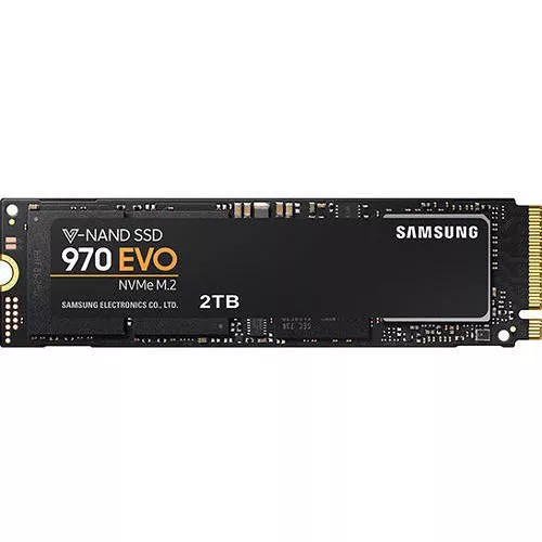 Samsung MZ-V7E2T0E 970 EVO 2 TB Internal Solid State Drive - PCIe - M.2 2280