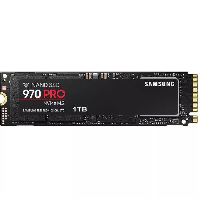 Samsung MZ-V7P1T0BW 970 PRO SSD - 1 TB - Internal - M.2 2280 - PCIe 3.0 x4