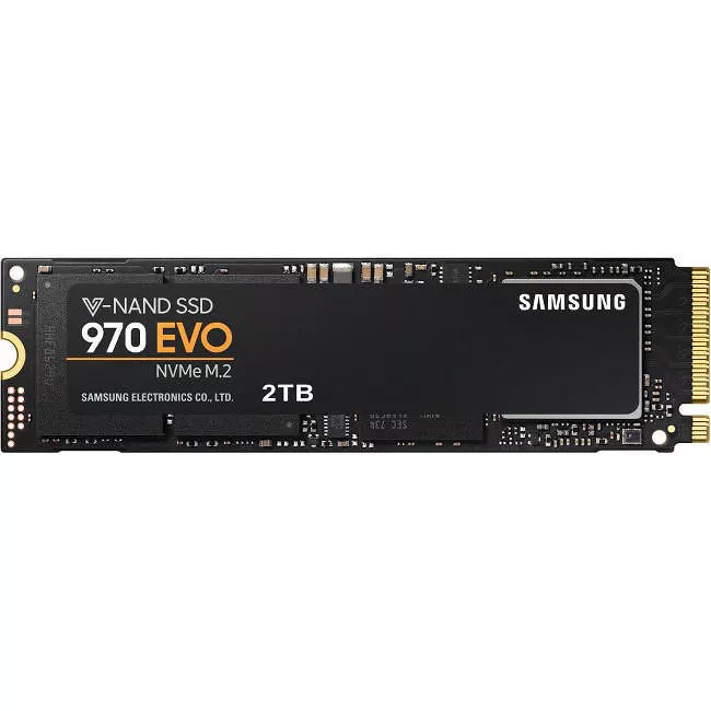 Samsung MZ-V7E2T0BW 970 EVO SSD - 2 TB - Internal - M.2 2280 - PCIe 3.0 x4