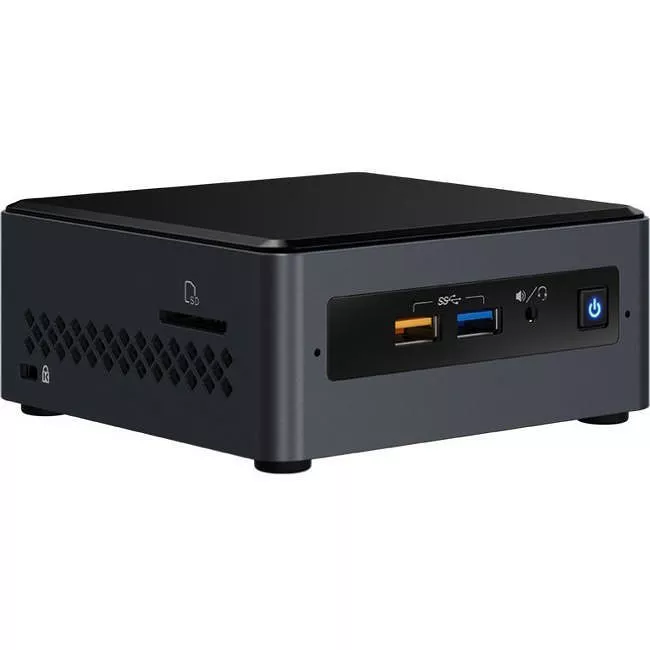 Intel BOXNUC7CJYSAL1 NUC 7 Essential Desktop Computer -  Celeron 2 GHz - 4GB DDR4 - Mini PC