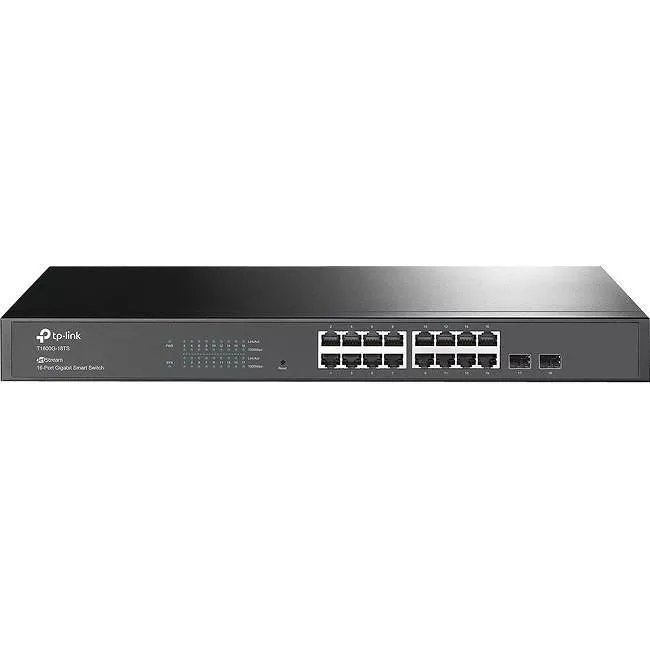 TP-LINK T1600G-18TS JetStream 16-Port Gigabit Smart Switch with 2 SFP Slots