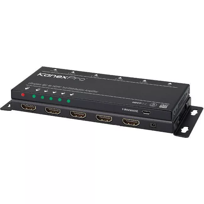 KanexPro SP-1X4SL18G UltraSlim 18G 4K HDMI 4-Port Distribution Amplifier