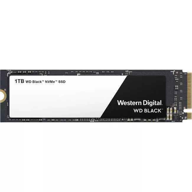 WD WDS100T2X0C SSD 1 TB Internal - M.2 2280 - PCIe 3.0 x4 - PCIe - Black