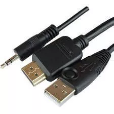 Raritan RSS-CBL-HDMI 6 Feet (1.8m) KVM Combo Dual Link Cable, HDMI+USB+Audio