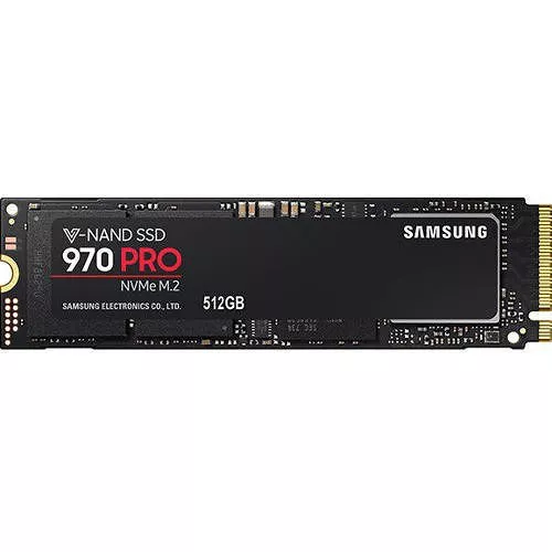 Samsung MZ-V7P512E 970 Pro - 512 GB - PCIe 3.0 x4 - NVMe - M.2 2280 SSD
