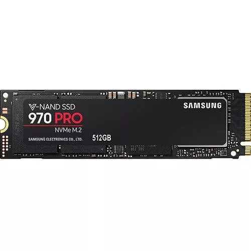 Samsung MZ-V7P512E 970 PRO SSD - 512 GB - Internal - M.2 2280 - PCIe 3.0 x4