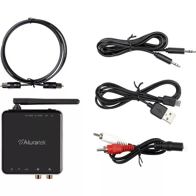 Aluratek ABC53F Universal Bluetooth Audio Receiver and Transmitter with Bluetooth 5