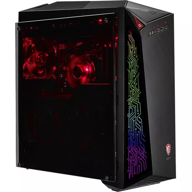 MSI INFINITEA242US Infinite A 8RG-242US VR Ready Gaming Desktop Computer, Intel Core i7-8700 3.2GHz