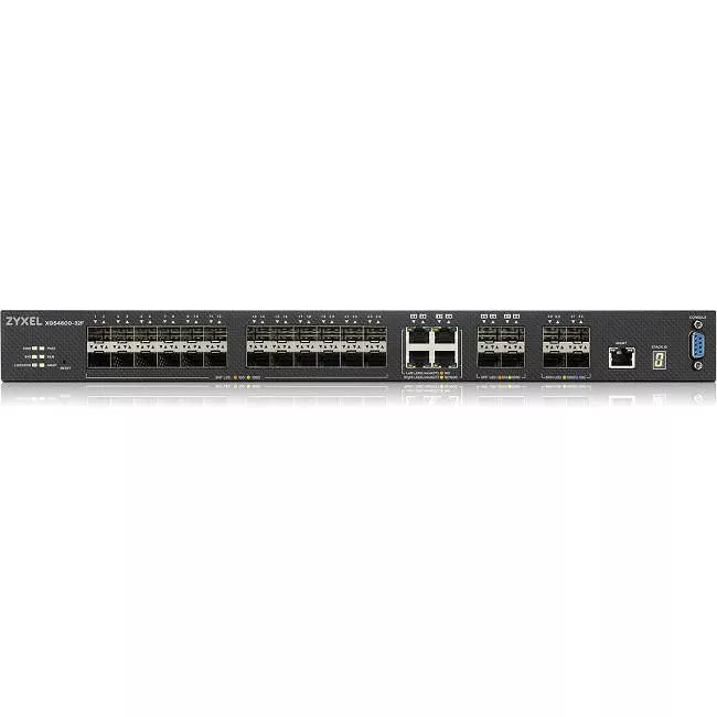 ZyXEL XGS4600-32F 28-port GbE L3 Managed Switch with 4 SFP+ Uplink