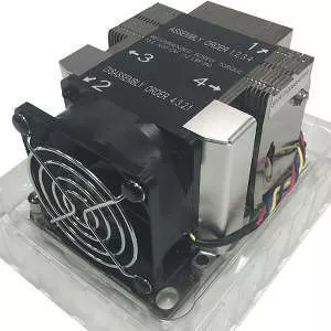 Supermicro SNK-P0068APS4 Cooling Fan/Heatsink - 2U - Active - Socket LGA-3647-0