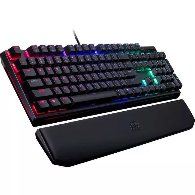 Cooler Master MK-750-GKCR1-US MasterKeys MK750 RGB Mechanical Keyboard with Wristpad