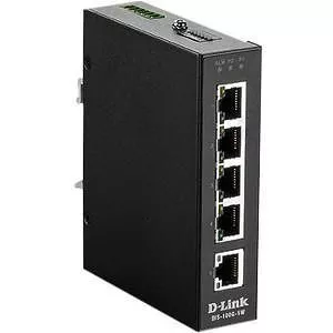 D-Link DIS-100G-5SW Industrial Gigabit Unmanaged Switch with SFP Slot