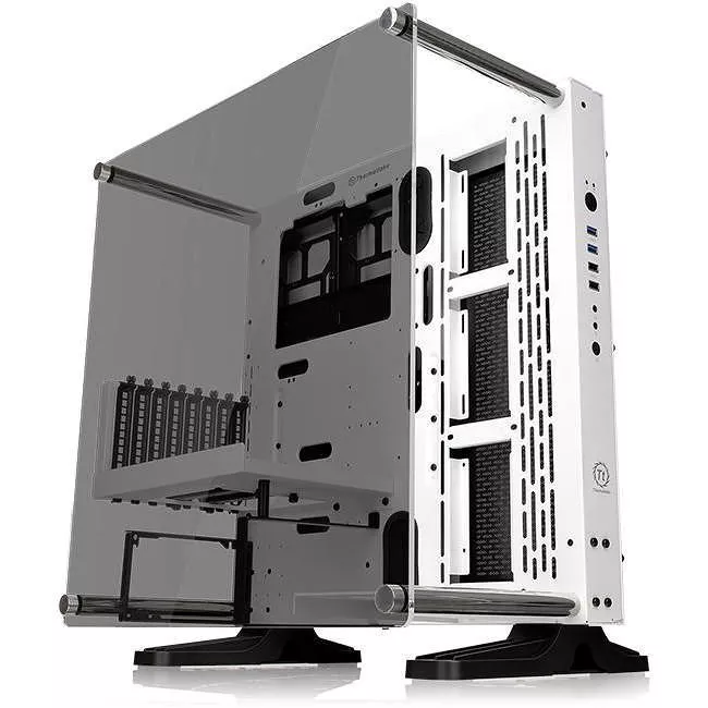 Thermaltake CA-1G4-00M6WN-05 Core P3 TG Computer Case - Open Frame - Snow, White - Tempered Glass