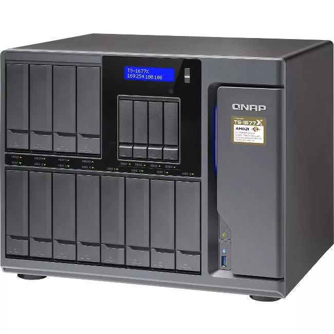 QNAP TS-1677X-1600-8G-US NAS Enclosure