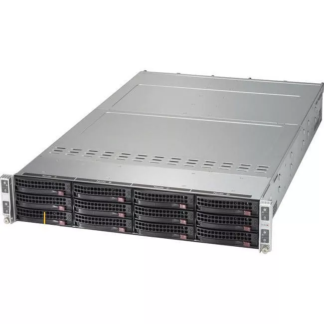 Supermicro SYS-6028TP-HTR-SIOM 2U 4 Node Rack Barebone - Intel C612 Chipset, Dual Socket R LGA-2011