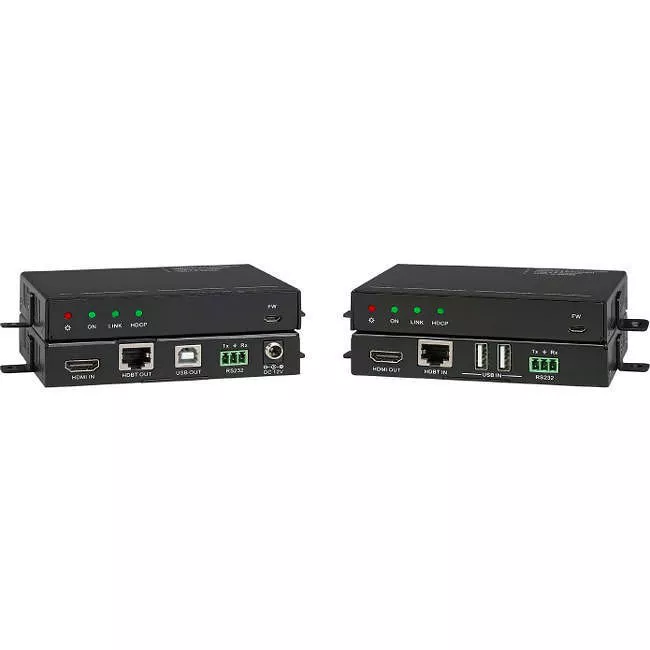 KanexPro EXT-HDBTKVM100 4K HDMI Extender via HDBaseT 2.0 W/USB 2.0 KVM Function