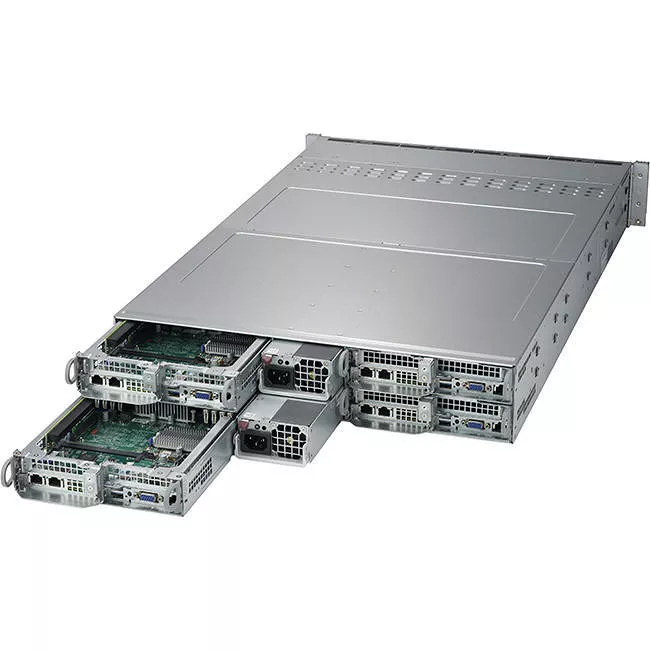 Supermicro SYS-2029TP-HTR 2U Rack Barebone - Intel C621 Chipset - 4 Nodes - 2x Socket P LGA-3647