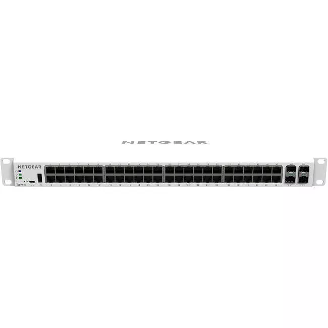 NETGEAR GC752X-100NAS 52-Port Gigabit Ethernet Smart Cloud Switch w 2xSFP GbE