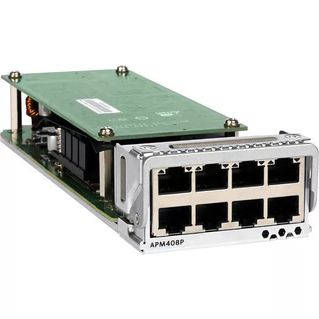 NETGEAR APM408P-10000S 8x100M/1G/2.5G/5G/10GBASE-T PoE+ Port Card