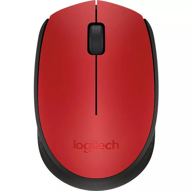 Logitech 910-004941 M170 RED  WIRELESS MOUSE M170 - RED - CLAMSHELL VERSION