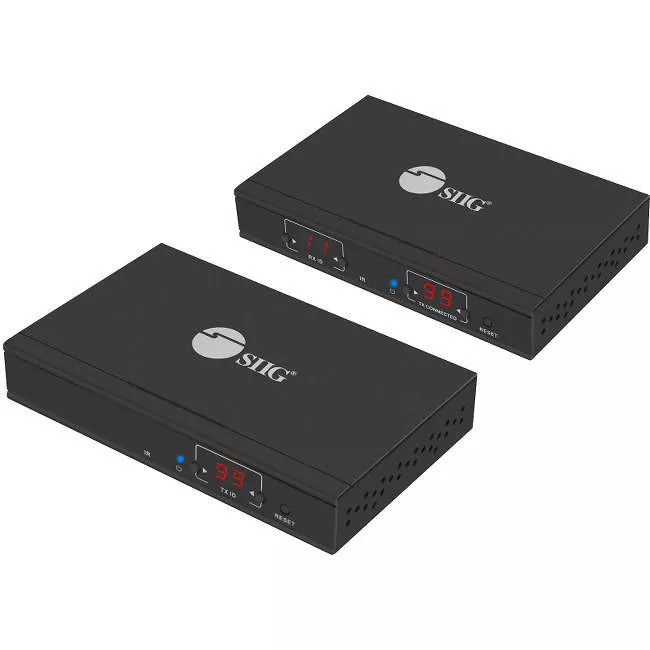 SIIG CE-H23A11-S1 HDMI Over IP / Matrix with IR - Kit Extender