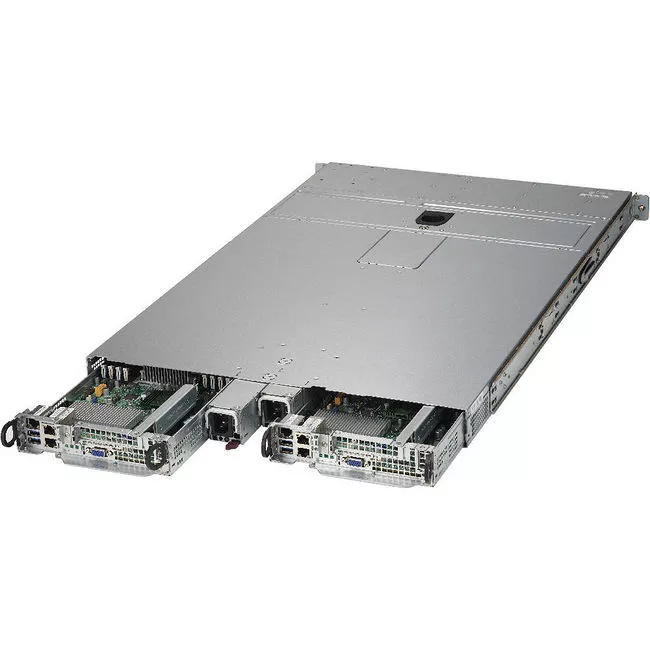 Supermicro SYS-1028TP-DC1R 1U Rack Barebone - Intel C612 Chipset - 2 Nodes - 2X Socket LGA 2011-v3