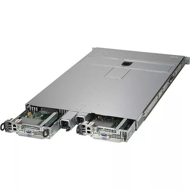Supermicro SYS-1028TP-DC0R 1U Rack Barebone - Intel C612 Chipset - 2 Nodes - 2X Socket LGA 2011-v3