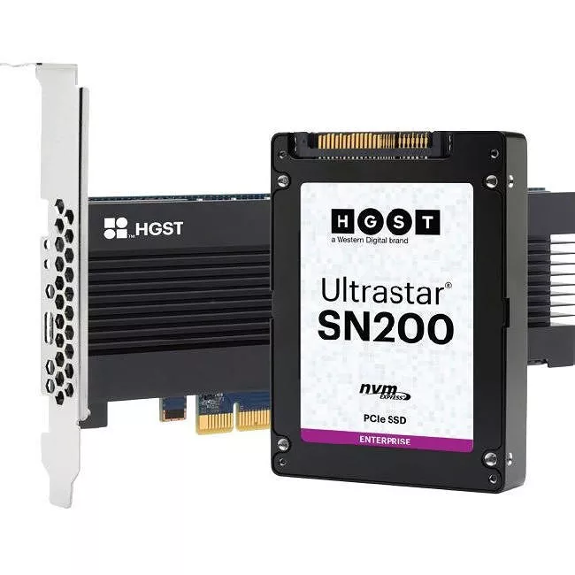 HGST 0TS1308 Ultrastar SN200 3.20 TB Internal SSD- PCI Express - Plug-in Card