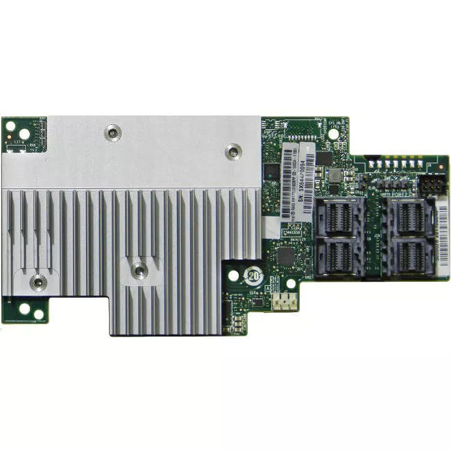 Intel RMSP3JD160J Tri-Mode PCIe/SAS/SATA Storage Controller Mezzanine Module, 16 Internal Ports