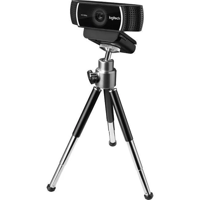 Logitech 960-001087 C922 Webcam - 2 Megapixel - 60 fps - USB 2.0 w/ Tripod
