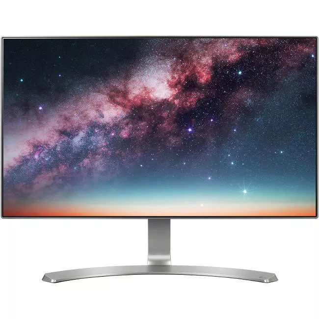 LG 24MP88HV-S Full HD LCD Monitor - 16:9 - Silver, White