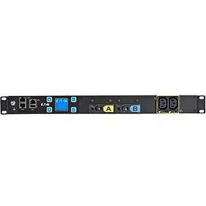 Eaton EMIT04-10 ePDU 1U L6-30P 24A Out: 8x C13, 4x C19 Metered 12-Outlet PDU
