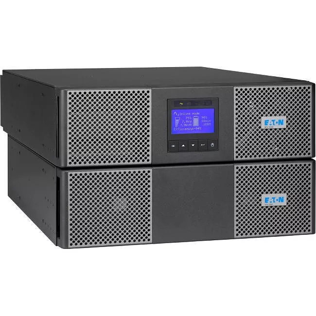 Eaton 9PX3K3UNP2 9PX 3000VA 3000W 208V Online Double-Conversion UPS - Hardwired Input / Output, Cybersecure Network Card, Extended Run, 6U Rack/Tower