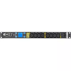 Eaton EMAT10-10 1U Managed 8-Outlet In: C20, L6-20P 1P Out: 8x C13 PDU