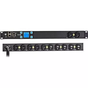 Eaton EMIT02-10 ePDU Metered Input 1U In: L5-20P 16A 1P Out: 12x 5-15