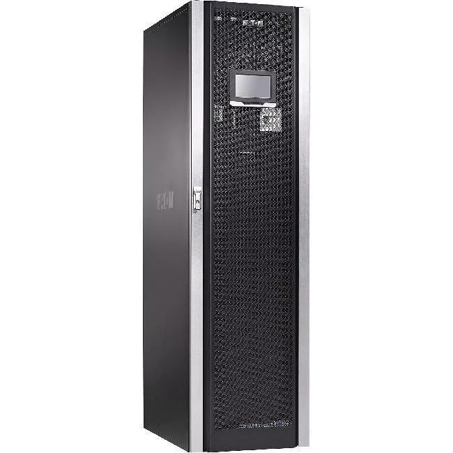 Eaton 9PA03D0000A00R2 93PM Series UPS, Double-conversion, Tower, Floor, Free standing model, Black, Nema 1, 30000, 30000, Up to 97%, Up to 99%, 480 VAC, 480 VAC, IEC 61000-4-5, Yes, 1, Fixed connection, 480 VAC, +10% / -15%, 50/60 Hz, ? 0.99, Sine Wave, 48