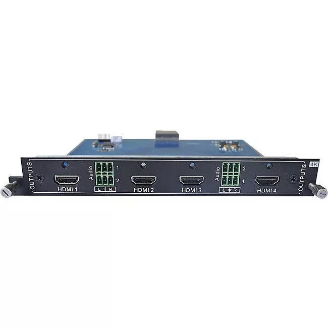 KanexPro MOD-OUT-HDTV-4K 4-Output HDMI Card for Modular Matrix with 4K Support