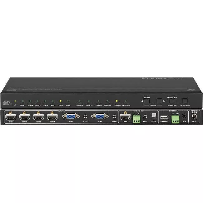KanexPro HDSC61D-4K 6-Input Switcher & Scaler with 4K HDMI Output