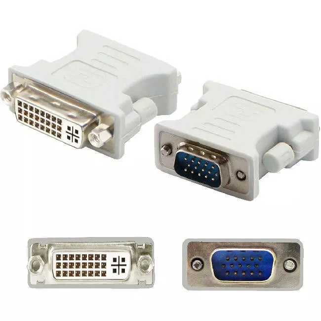 AddOn VGA2DVIW-5PK 5PK VGA Male to DVI-I (29 pin) White Adapter