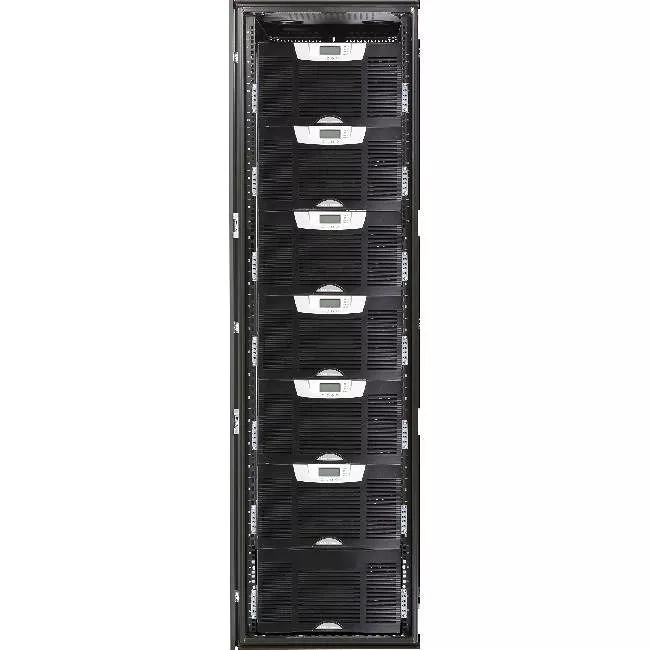 Eaton ZP21110XXXXX000 BladeUPS, 12 kVA, 12 kW, 208Y/120V, 36A, Black, Fixed connection, 420 watts, 1432 BTU/hr (HE mode), 1200 watts, 4094 BTU/hr (Normal mode), (1) available communication slot, 30 U, Modular, DC load share, user serviceable