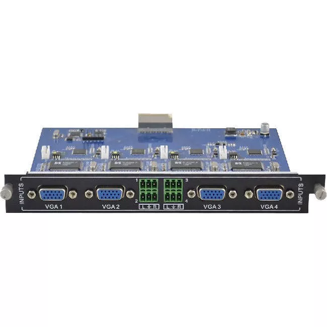 KanexPro MOD-IN-VGA 4-Input VGA Card for Modular Matrix