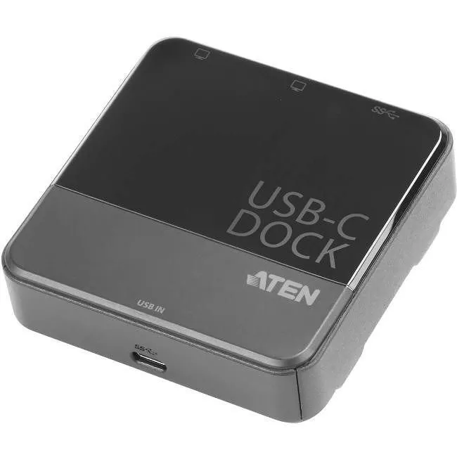 ATEN UH3233 USB-C Dual-HDMI Mini Dock-TAA Compliant