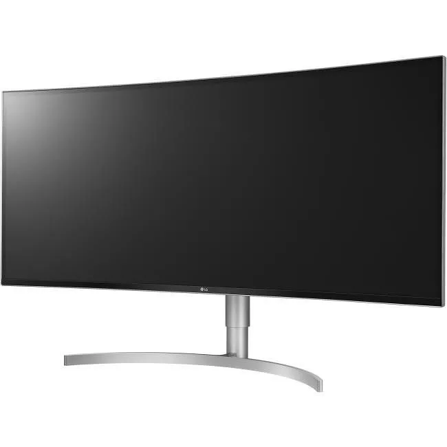 LG 38WK95C-W Ultrawide  38" Class WQHD+ Curved Screen Gaming LCD Monitor - 21:9 - Silver, White