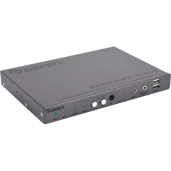 Gefen EXT-DVIKA-LANS-RX DVI KVM over IP Receiver Package