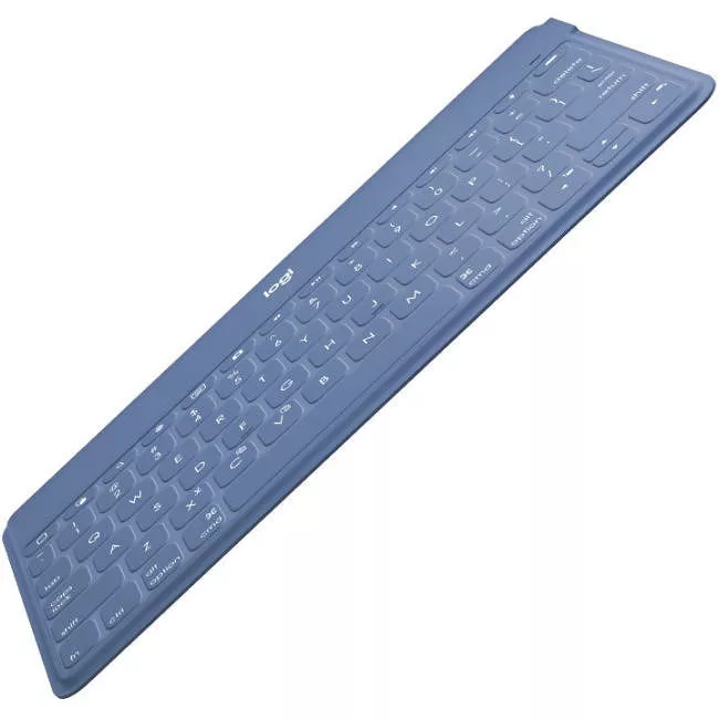 Logitech 920-008920 Keys-To-Go Keyboard - iPhone stand - Smoke Blue
