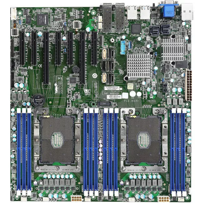 MiTAC S7103GM2NR-2F-L2 Server Motherboard - 2x Socket P LGA-3647 - Intel C622 - 12x DDR4 - RAID - 2x PCIe x16 - EATX