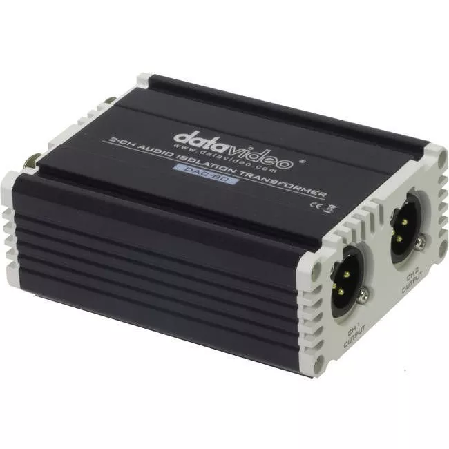 Datavideo DAC-80 2 Channel Audio Isolation Transformer